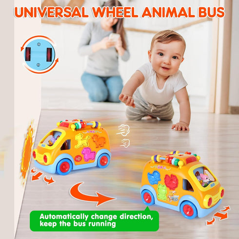 2 2-3, 2 3 4 Toy Cars for Year Old Boy Toys, Baby Boy Gifts, Musical Learning Crawling Toys for Toddlers Educational