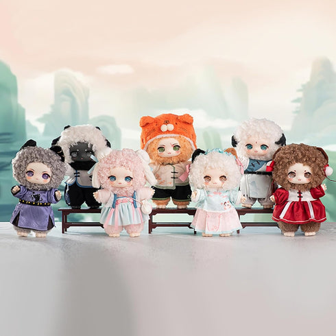 1 6 CALEMBOU Plush Doll Blind Box, Nagi Mountain and River Romance Series Mystery Blind Figure, Kawaii of Possible