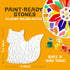 8Pcs 4 8 6, 4 7 9 10 12 EggSun Stepping Stones Painting Craft Kit for Kids DIY Garden Stones Outdoor Paint Your Own