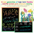 ORSEN LCD Writing Tablet 10 inch - Colorful Doodle Board for Kids, Toddler Toys for Ages 2-7 (Yellow)