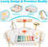 Kids Drum Set - 9 in 1 Baby Drum Set for Toddlers, Montessori Musical Instruments Toy, Wooden Xylophone for Boys & Girls