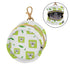 Koalas Round Pacifier Storage Case with Zipper, Portable Pacifier Case for Travel, Diaper Bag & Purse, Pacifier