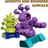3-5 Set 3 4 5 6 7 TEMI Magnet Robot Toy for Kids Years Old - Monster Magnet Toys Stacking Transform Toys with Storage