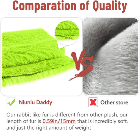 20" 3.3 Niuniu Daddy | Pound Frog Weighted Stuffed Animals for Kids Adults, Soft Stuffed Frog Plush Toys for Sleeping