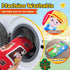 Windidi 9-in-1 Tummy 7 0-3-4-6-9-12 Farm Animal Baby Gym Play Mat, Time Mat with Baby Toys, Washable Baby Activity Mat
