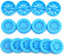 EUDAX 30mmx8mm Plastic Roll - 2mm Dia Shaft Toys Wheel and STEM Shaft Round Rod Axles for DIY Toy Models