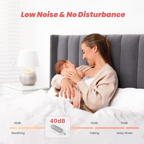 ABP-1308 3 9 (27mm 21/24mm Wearable Breast Pump | SPA-Level Comfort Modes & Levels Wearable Breastfeeding Pump