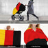 Zhbvncp Germany Flag Baby Car Seat Cover & Breastfeeding Nursing Cover - Breathable Stretch Fabric Multi-Use Nursing