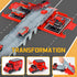 3-7 6 Versatile Transforming Truck with Race Tracks for Kids Ages - Foldable Car Toy with Dual Launchers, Cars