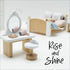 Le Toy Van Wooden Daisylane Master Bedroom Dolls House, Accessories Play Set