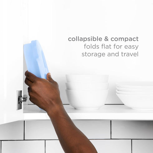 5 Ubbi Collapsible Microwave Steam Sterilizer for Baby Bottles, Breast Pump Accessories & Pacifiers, Reusable Silicone