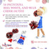 Emily Rose 14 Inch Fashion Doll Clothes 6-PC Cheerleader Gift Set, Includes Gym Shoes and Pom-Poms (Doll NOT Included)