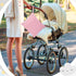 4 Pack 12x14 SATINIOR Wet Dry Bags for Baby Cloth Diapers Washable Travel Swimsuit Wet Bags Reusable with Two Zippered