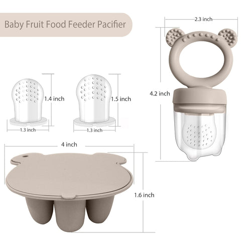 Frozen Set Frozen BIGSPINACH Breastmilk Teether & Forage Feeder Breastmilk Teether Tray