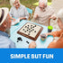 8-12, 2-4 Magnet Game, Board Games for Kids Family Games for Kids and Adults, Magnetic Game Chess with Storage Board