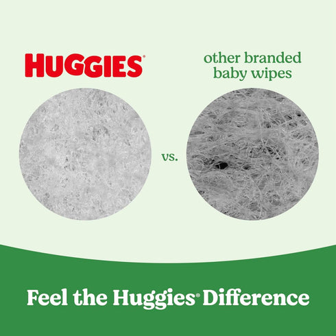 99% 12 Packs (768 Packaging Huggies Natural Care Sensitive Baby Wipes, Unscented, Hypoallergenic, Purified Water
