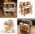 UGEARS STEM Gearbox Model Kit - Creative Wooden Model Kits for Adults, Teens & Children, DIY Mechanical Science
