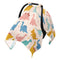 Mazeann Cute Dino Dinosaurs Car Seat Cover Baby Breathable Soft Infant Carseat Covers