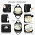 ViveVoy Backpack, Diaper Bag Travel Essential Baby Bag, Multi-Functional Waterproof Quilted Diaper Bag, Baby Essential