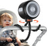 Koonie Oscillating Stroller Fan, Clip-on for Car Seats, USB Rechargeable, 3 Speeds, Quiet Operation - Portable Baby
