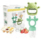 Powerwan Baby Fruit Feeder with Popsicle Mold Cute Teething Toys Silicone Teethers for