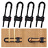 4 Pack U-Shaped Sliding Cabinet Locks - Adjustable Multifunctional Child Safety Lock for Home Cabinets and Doors