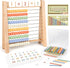 Abacus for Kids Math - Wooden Abacus with 100 Counting Sticks and