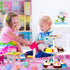 16 Chivao Pcs Fake Food Realistic Artificial Toy Donuts Cupcake Fake Slice Cake Artificial Simulation Macaron