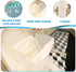 QOOMABA Cloth Diaper Sprayer Splatter Shield for Toilet, Snap Button Diaper Holder & Clips, Foldable Diaper Spray