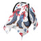 Mazeann July 4th Cowgirl Boots Car Seat Cover Baby Breathable Soft Infant Carseat
