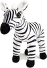 Ice King Bear Wild Animal Plush Toy - Small Zoo Family Stuffed Animal (Zebra 7 Inches)