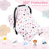 Pea Pod Car Seat Cover for Baby, Infant Carseat Cover with Peekaboo Opening Design Car Seat Canopy Cover, Nursing Cover