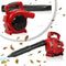 PROLOSO Kids Leaf Blower, Outdoor Pretend Play Gardening Toy Tool with Realistic Sounds for Toddlers