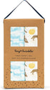 Tiny Twinkle Kaffle Swaddle Blanket 2-Pack - Soft and Silky Baby Blanket