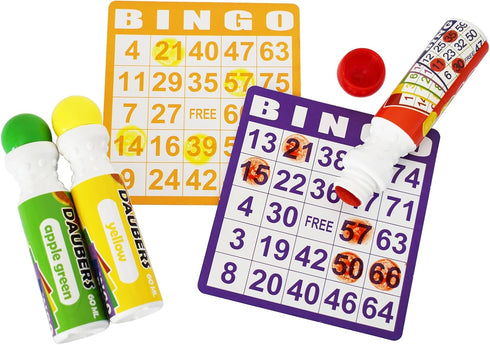 Set 36 Pack-12Colors Yuanhe Bingo Daubers Dot Markers - Mixed Colors