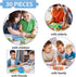Wooden Jigsaw Puzzles for Kids Ages 3-5 - 6 Pack, 30 Pieces Colorful Educational Learning Toys