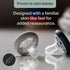 Tommee 0-6 Symmetrical Pack 4 Tippee Breast-Like Pacifier, Months, Design, Natural Breast-Like Baglet, BPA-Free