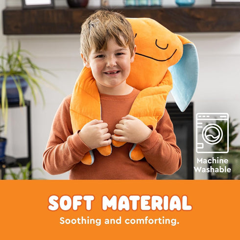 Kozi 3+ Bumpas Weighted Plush Toy - Calming Huggable Stuffed Animal, Machine Washable - Ages
