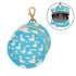 Ducks Round Pacifier Storage Case with Zipper, Portable Pacifier Case for Travel, Diaper Bag & Purse, Pacifier