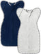 Transition Swaddle, 2 Pack 100% Cotton Baby Sleep Sack, 2-Way Zipper Infant