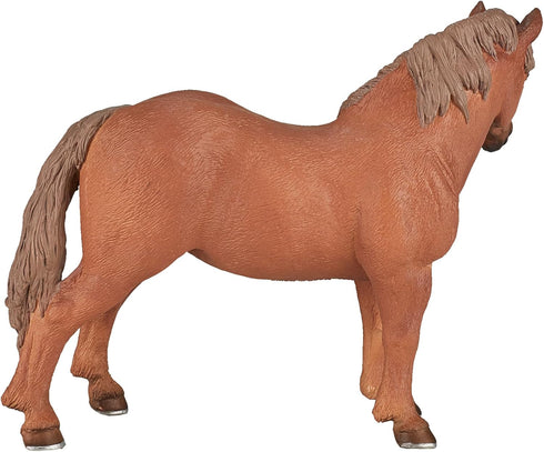 MOJO Suffolk Punch Mare - Realistic Horse Toy Replica, Hand Painted Figurine