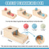 6-12 9 Busy edition Montessori Toys for Babies Months, Wooden Object Permanence Box, Month Old Baby Toys, Preschool