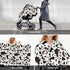 Yobvec Western Cow Print Baby Car Seat Canopy Cover Multi Use Nursing Cover for Mom Nursing Covers Newborn Cow Print