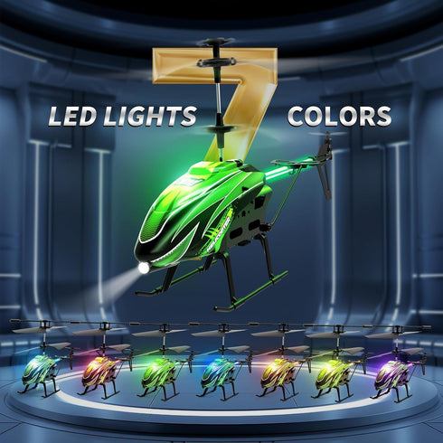 26 Flight(2 8 8-12(Green) Dwi Dowellin RC Helicopter, Remote Control Helicopter Toy for Kids with Mins Batteries)
