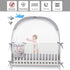 ZXPLO Baby Safety Crib Tent Infant Pop up Mosquito Net Nursery Bed Canopy Netting Cover - Keep Baby from Climbing Out