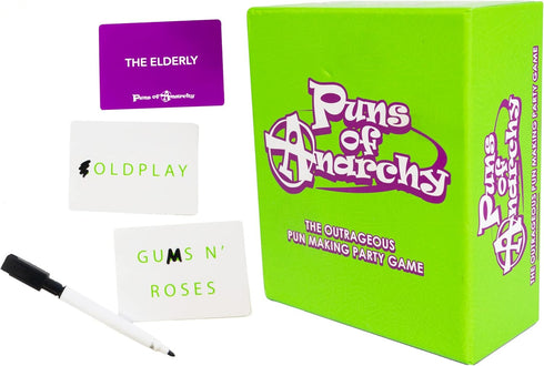 The Outrageous Pun-Making Game - Hilarious Wordplay Game for Creative People, No Bands, Movies, or Famous Things Safe