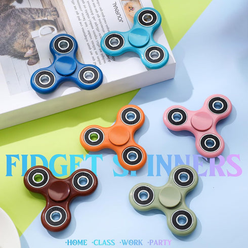 36 Silipull Pcs Fidget Spinner Toy Bulk Sensory Fidget Toy for Kids Adults Favors Classroom Prizes Gift Bag Fillers