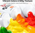 10 (2.1fl oz), 2+ Jar Melo Washable Finger Paints for Toddlers, Colors Large Capacity Non Toxic Baby Paint for Hand