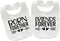 Baby Twins Bibs Best Friends Newborn Baby Bibs Cute Toddler Bibs Set