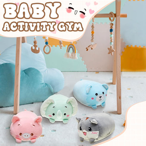 6 8 Inch 2) Leitee Pcs Stuffed Animals Plush Bulk Cute Plushies Toys Plush Pillow for Boys Girls Birthday Gifts Box